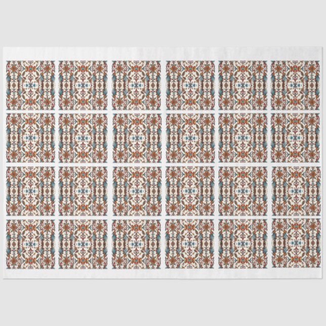 Papel De Seda Folga fabulosa e dissociação azul com o teto (Frente )