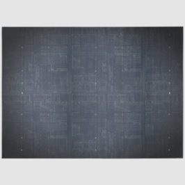 Papel De Seda Folha de Decoupage de 18 lb do Blueprint