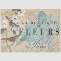 Folha de Desligamento do Pássaro de La Boutique