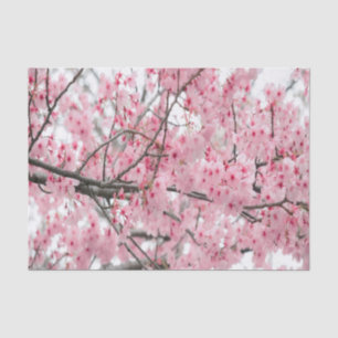 Papel De Seda Folha de tecidos do Festival de primavera Hanami