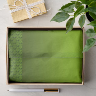 Papel De Seda Folha verde