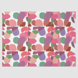 Papel De Seda Folhas Coloridas de Cotoneaster Botânico