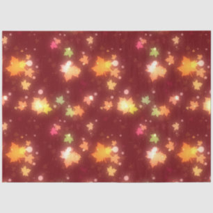 Papel De Seda Folhas coloridas de outono brilhantes folhas do ou
