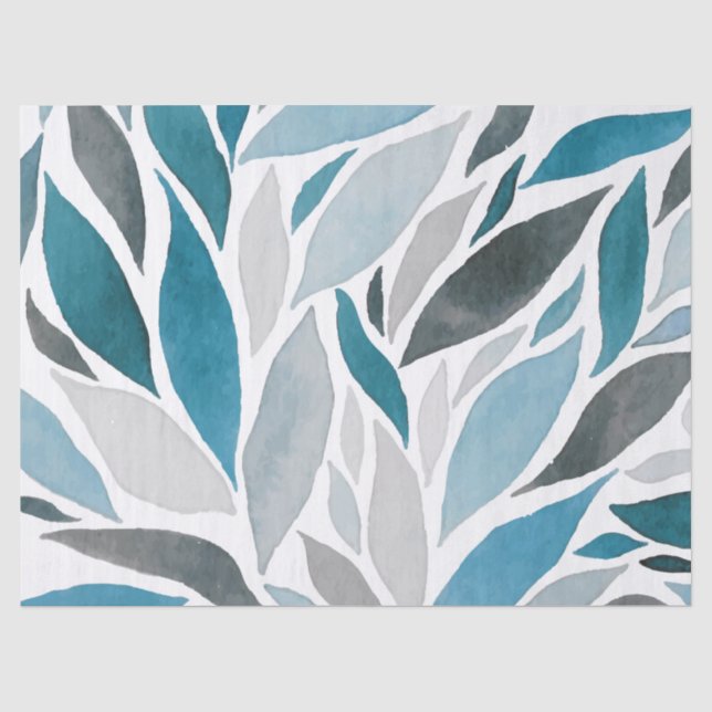 Papel De Seda folhas de árvore (Frente )