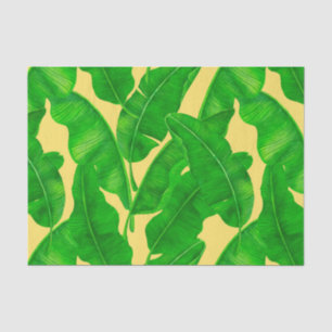 Papel De Seda Folhas de bananas