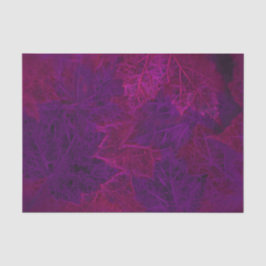 Papel De Seda Folhas de Carteiro Puro Rosa Neon Escuro do outono