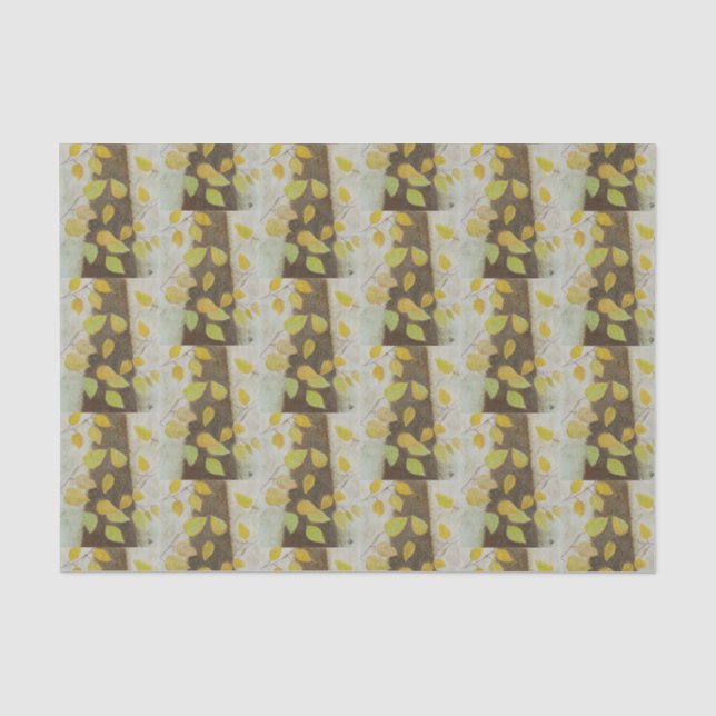 Papel De Seda Folhas de faia (Frente )