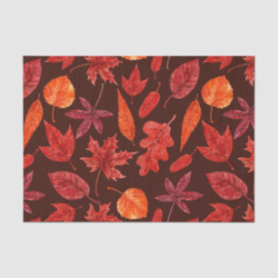 Papel De Seda Folhas de outono