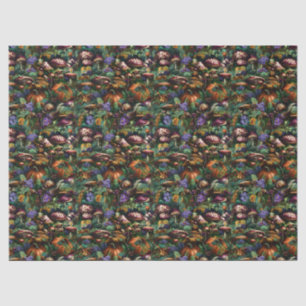 Papel De Seda Folhas de Outono Antigas e Canela – Outono Vintage