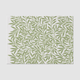 Papel De Seda Folhas de Salgueiro Vitorianas Antigas por William