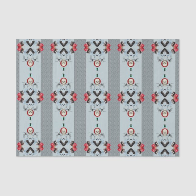 Papel De Seda Folhas e papéis para tecidos de aranhas (Frente )