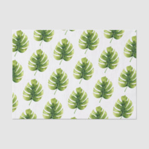 Papel De Seda Folhas Tropicais de Palmeira