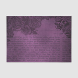 Papel De Seda Folheto de Grunge Roxo, Vintage, em dificuldades