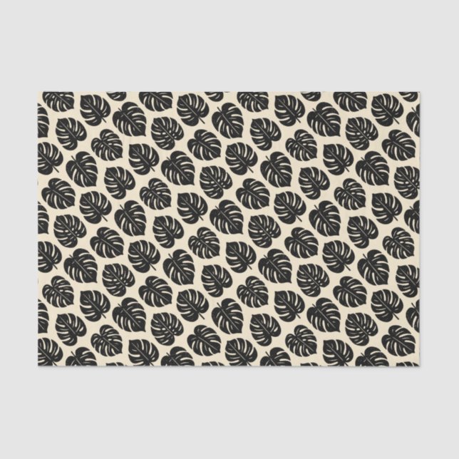 Papel De Seda Foliage Monstera (Frente )