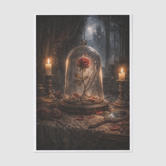 Papel De Seda Forgotten Flower  (Frente )