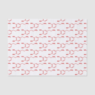 Papel De Seda Fórmula química molecular da dopamina
