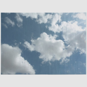 Papel De Seda Fotografia Abstrata de Céu Nublado