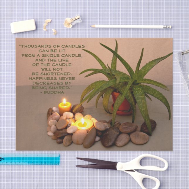 Papel De Seda Fotografia da vida estática do Modelo buda (Arte )