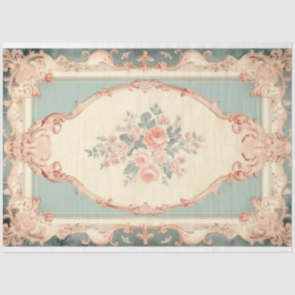 Papel De Seda Frame Florals 002
