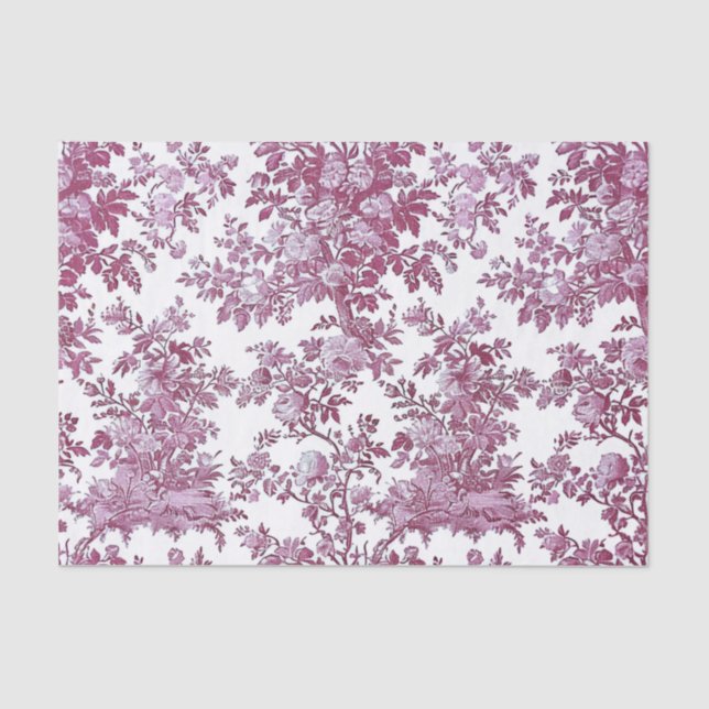 Papel De Seda Francês Toile (Frente )