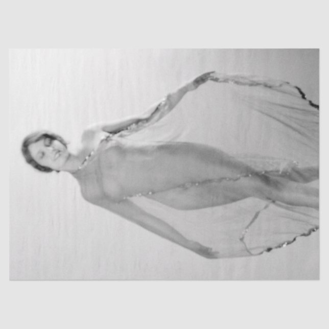 Papel De Seda Francesca a Bella Ragazza, Linda Garota italiana (Frente )