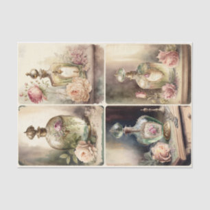 Papel De Seda Frascos de Perfume Franceses