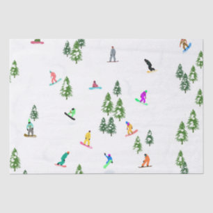 Papel De Seda Freeride Snowboard Snowboarder Snowboard