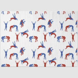 Papel De Seda Freestyle Greco Roman Luta Patterno
