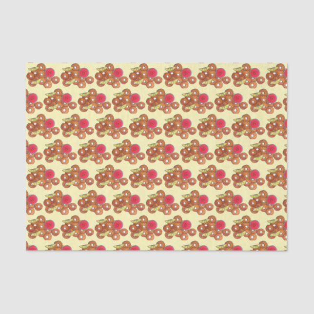 Papel De Seda Fried Calamari Rings Comida italiana Foodie (Frente )