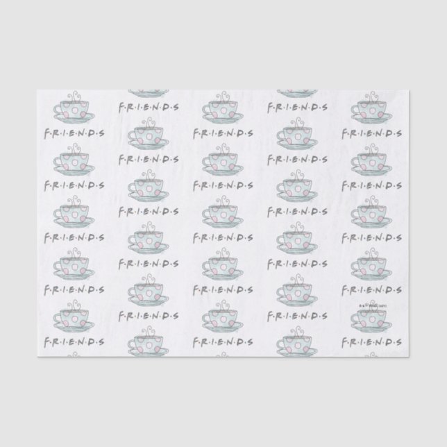 Papel De Seda FRIENDS™ | Caneca Aquarela (Frente )