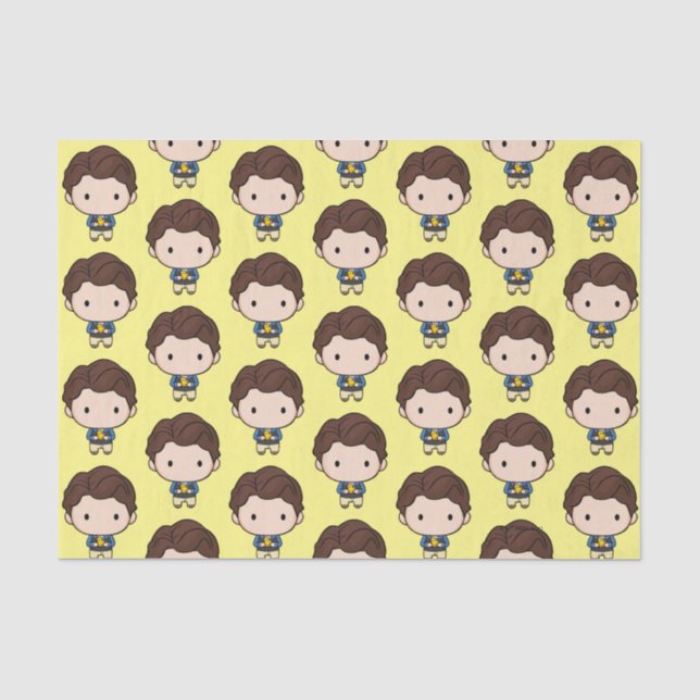 Papel De Seda FRIENDS™ | Chandler Chibi (Frente )
