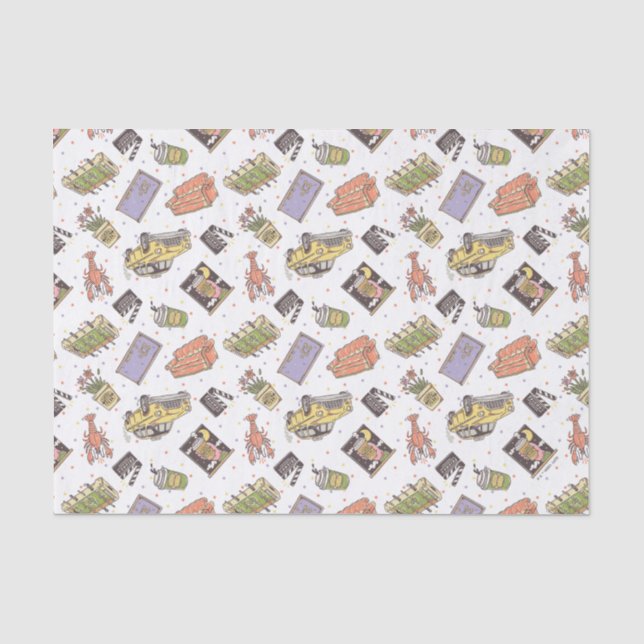 Papel De Seda FRIENDS™ | Padrão de Ícone de Bolinhas (Frente )