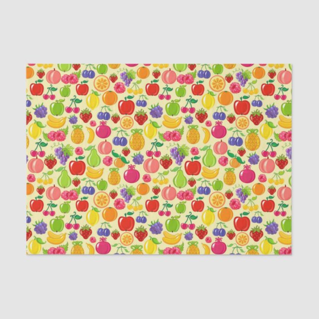 Papel De Seda Fruta (Frente )