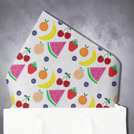 Papel De Seda Fruta com dois-tti segundo aniversário Frutti