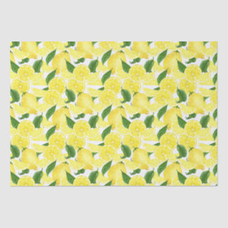 Papel De Seda Fruta de citrinos amarelo-limão fresca