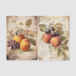 Papel De Seda Fruta de queda