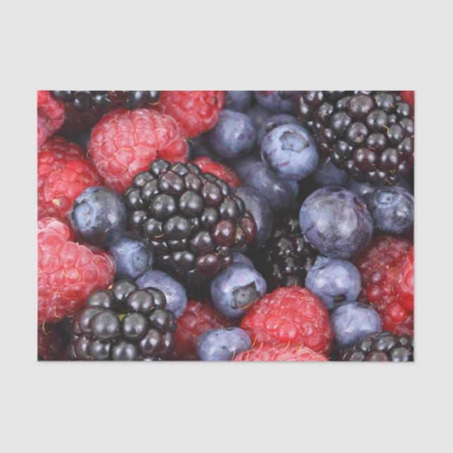 Papel De Seda Fruta do verão (Frente )