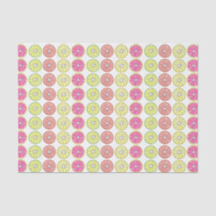 Papel De Seda Fruta Tropical Toranja Limão Limão de limão