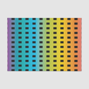Papel De Seda Fulgor de néon nos 2 fluorescentes coloridos