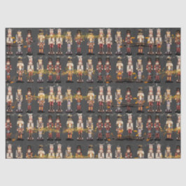 Papel De Seda Funcionarios Musical do Tiptop Nutcracker Kings