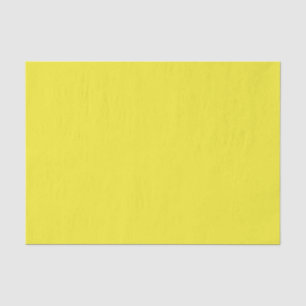 Papel De Seda Fundo Amarelo Vibrante Sólido