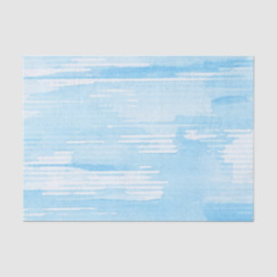 Papel De Seda Fundo azul abstrato da aguarela, textura. 2