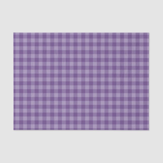 Papel De Seda Fundo checkered violeta (Frente )
