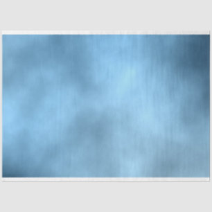 Papel De Seda Fundo de Decoupage do Céu das Nuvens de Aquarela