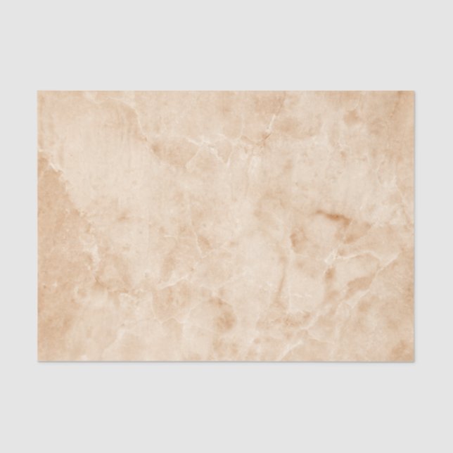 Papel De Seda Fundo de Decoupage do Marble Beige (Frente )