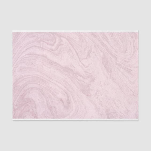 Papel De Seda Fundo de Decoupage do Marble Rosa (Frente )