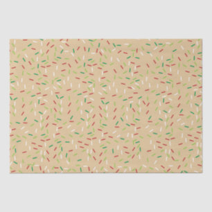 Papel De Seda Fundo do biscoito do Natal