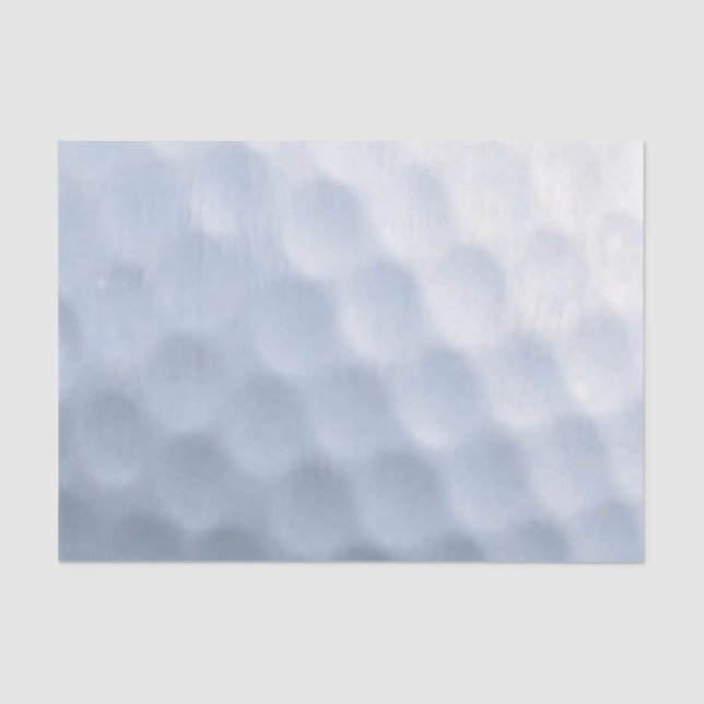 Papel De Seda Fundo do Padrão Impressão da Bola de Golf (Frente )