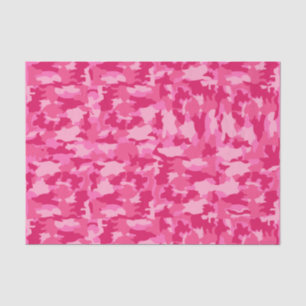 Papel De Seda Fundo do teste padrão do rosa da camuflagem do
