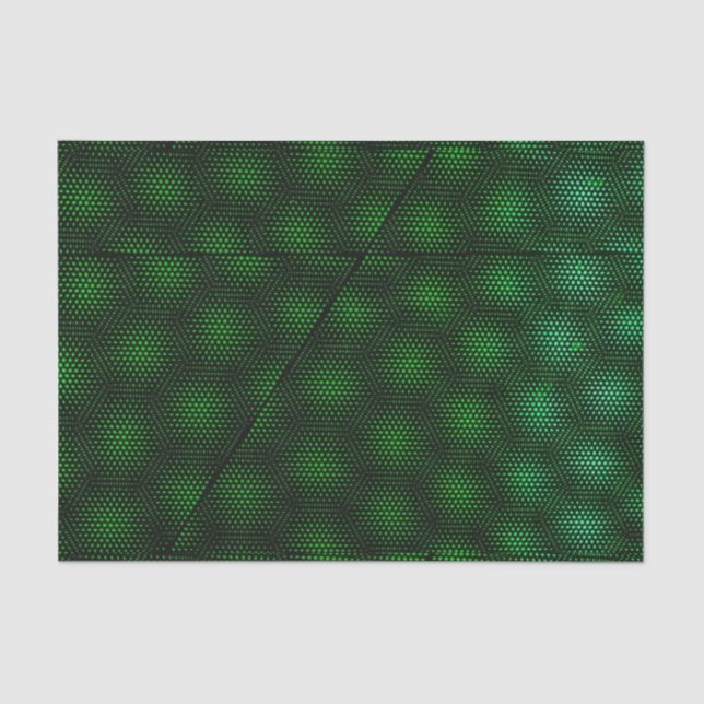 Papel De Seda Fundo verde abstrato (Frente )